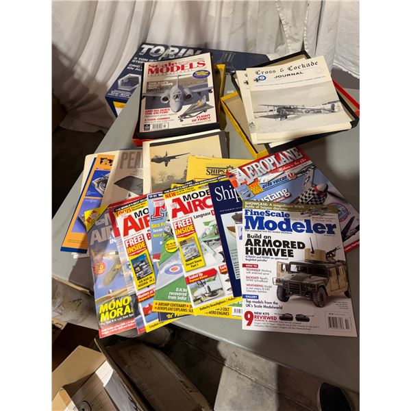 Cross and coca journals find scale, model, and other magazines