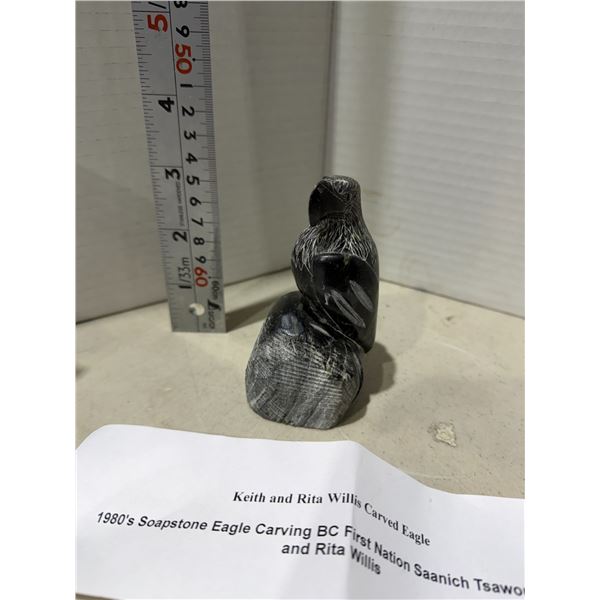 Keith and Rita Willis soapstone