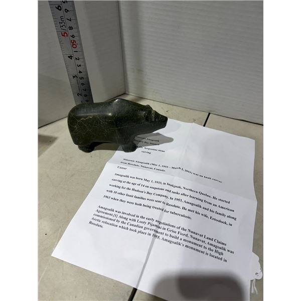 SIMEONIE  AMAGOALIC serpentine musk ox