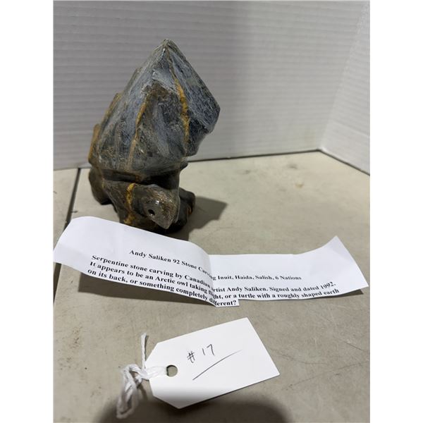 Andy SALIKEN arctic Owl in Witt/Haida