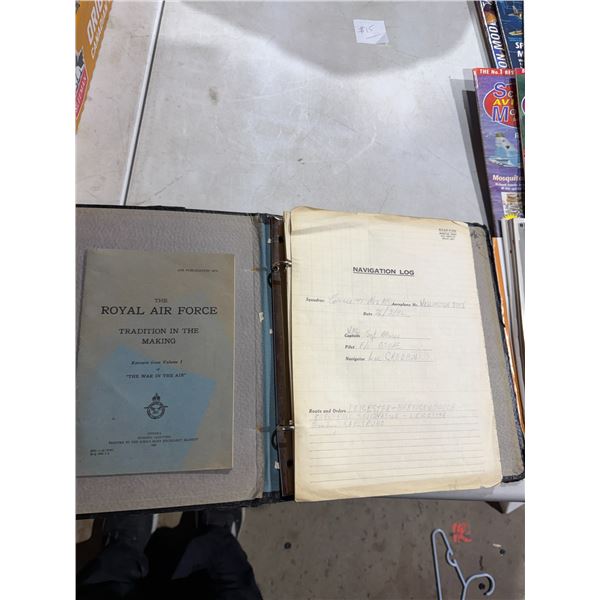 Navigation logbook and the Royal Air Force tradition in the making book volume one