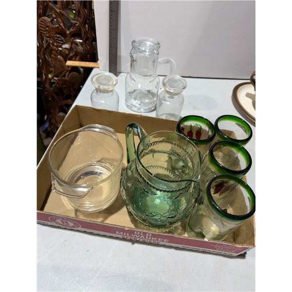 Glasses and pictures