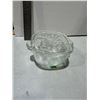 Image 1 : Glass butter dish
