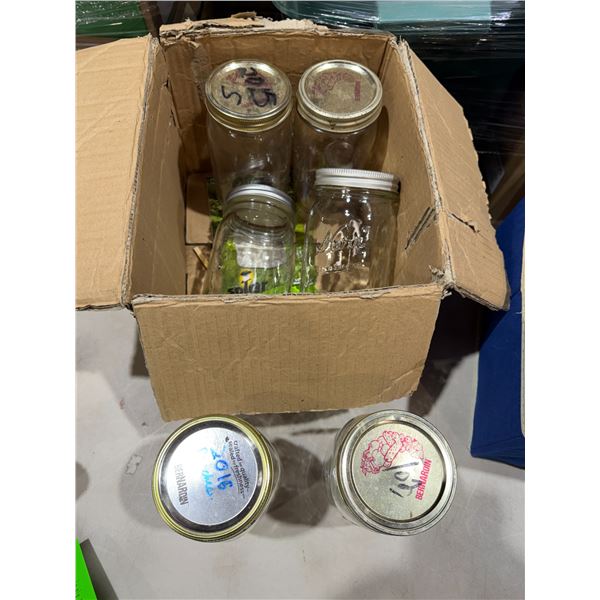 Canning jars