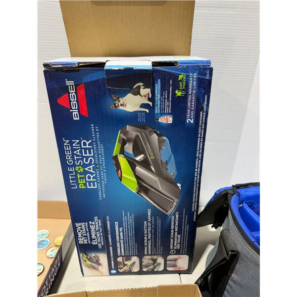 Little green pet stain