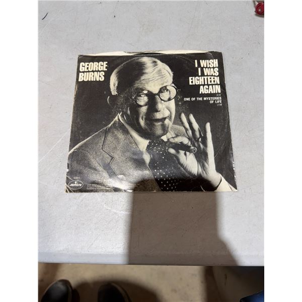 George Burns 45 record
