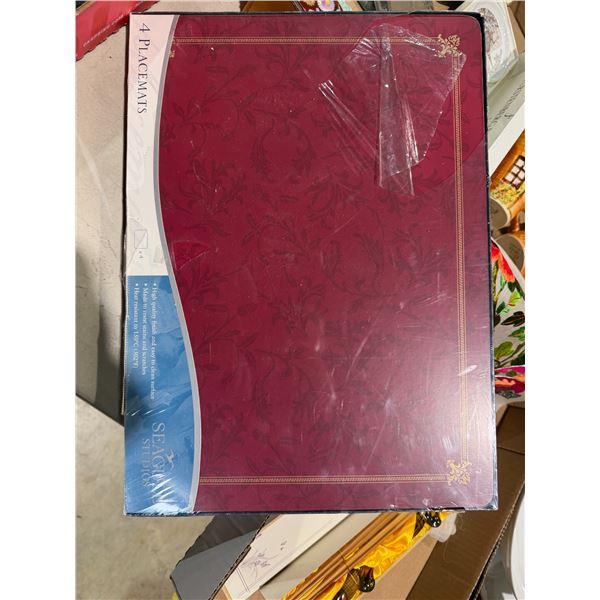 Vintage seagull placemats