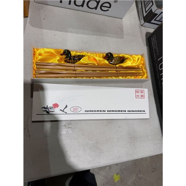 Chopsticks and chopstick holders