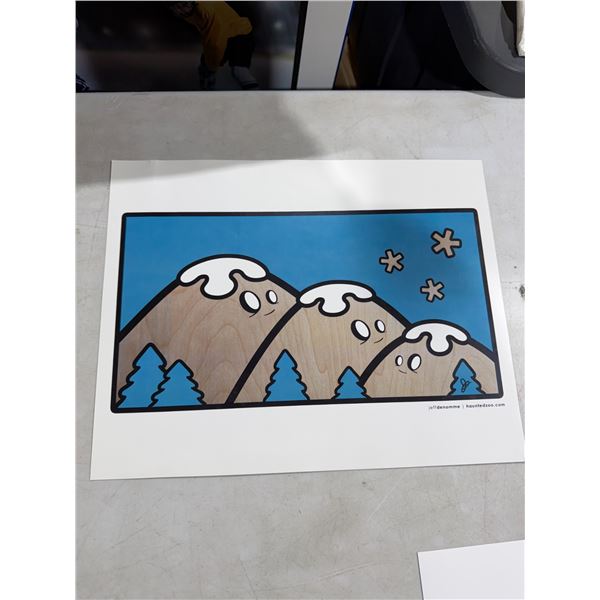 Jeffdenommehauntedzoo.com poster pleasures 14 x 11