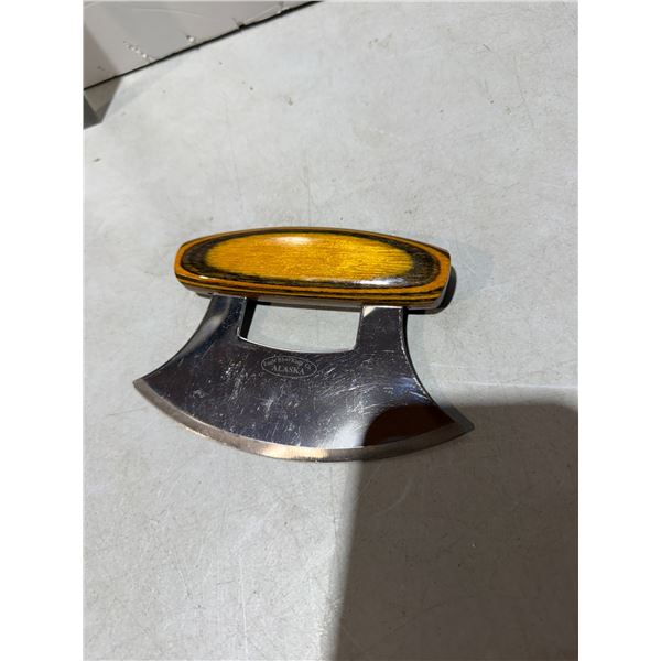 Alaskan Ulu knifemade by the Eagle River Knife Company