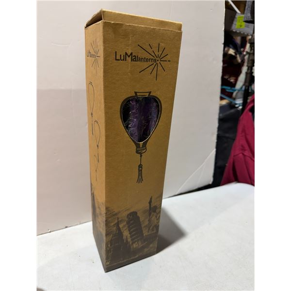LUMA lanterns, purple