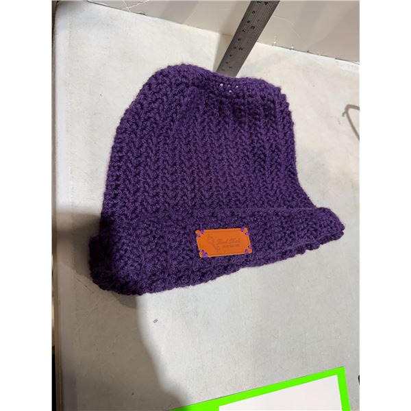 Handmade ponytail toque