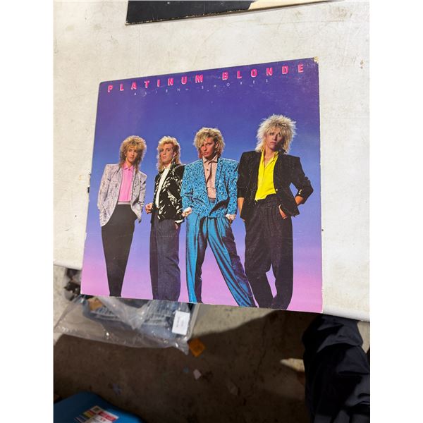 Platinum blonde alien chores record