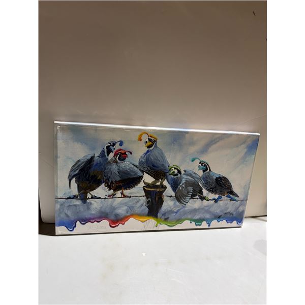 WILLENNS artwork measures 28" x 15"