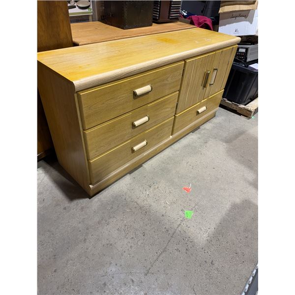 Dresser measures 60" x 17" x 30" tall