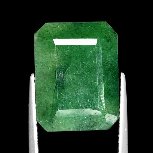 10.7 ct Certified Zambian Emerald gemstone ($16,050 Appraisal)