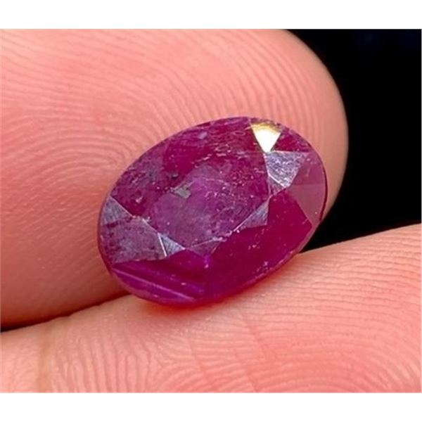 4.05 ct Certified Ruby gemstone ($5,300 Appraisal)