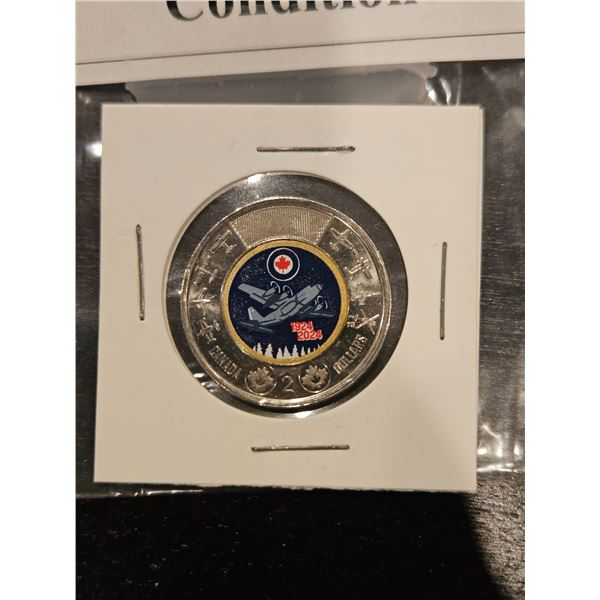 2024 Canada "RCAF 100th Anniversary" toonie