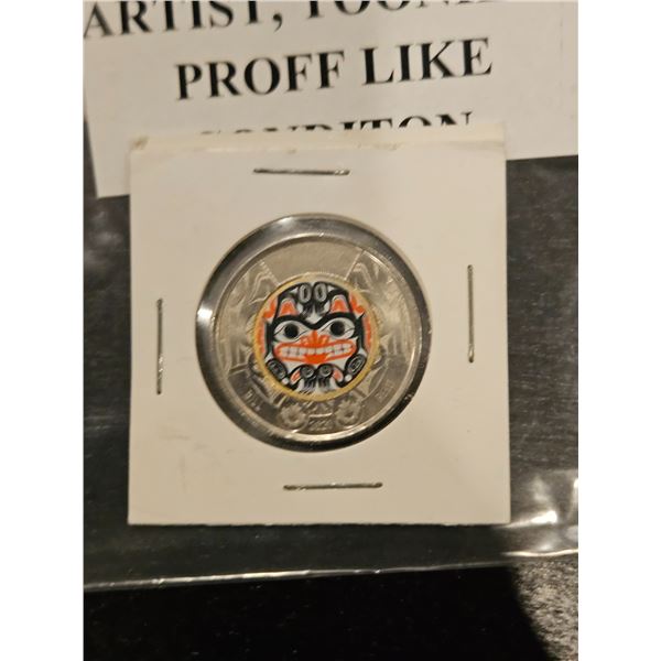 2020Canadian "Bill Reid" toonie
