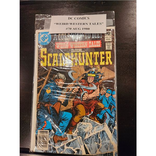 DC Comics "Weird west tales" #70 Aug 1980