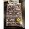Image 1 : Metal sign "No solicitating...."