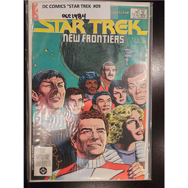 DC Comics "star trek" #09 Dec 1984