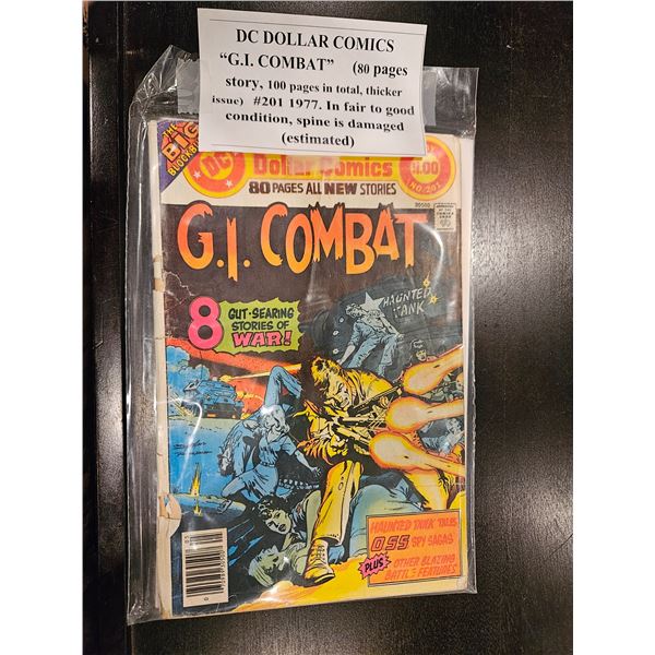 DC dollar comics "G. I Combat #201 1977
