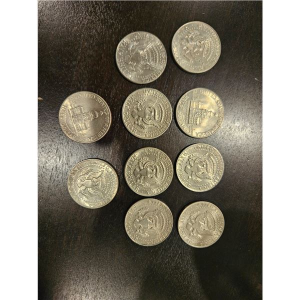 10x USA quarters
