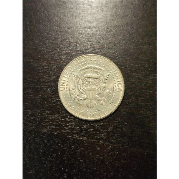1967 USA half dollar coin