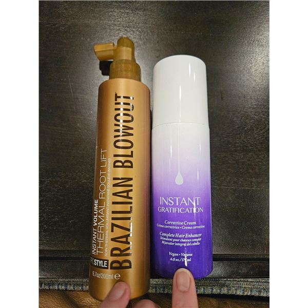 brazilian blowout & instant gratification