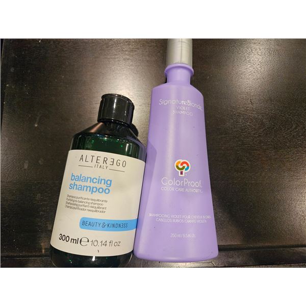 balancing shampoo & violet shampoo