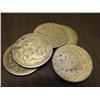 Image 1 : Five Random Date Morgan Silver Dollars