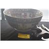 Image 1 : CHINESE PORCELAIN ROSE MEDALLION PUNCH BOWL & PLATE STANDS (6) (7 PCS) (DOES NOT INCLUDE LONG STAND)