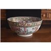 Image 2 : CHINESE PORCELAIN ROSE MEDALLION PUNCH BOWL & PLATE STANDS (6) (7 PCS) (DOES NOT INCLUDE LONG STAND)