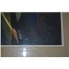 Image 3 : KOA FRAMED WATERCOLOR, WHITE GINGER; SIGNED SALLY R. SIMMER '90 (30" X 37 1/2")