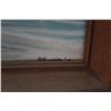 Image 3 : FRAMED OIL ON ART BOARD, SEASHORE; SIGNED G. GARRIDA 1944