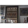 Image 3 : FRAMED AFRICAN MUD CLOTH KNOWN AS BOGOLANFINI (56" X 72")