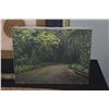 Image 2 : OIL ON CANVAS, OLD PALI ROAD; SIGNED (16 1/4" X 12 1/2")