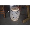 Image 3 : BLUE & WHITE CERAMIC GARDEN STOOL