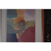Image 3 : FRAMED MIXED MEDIA ABSTRACT; SIGNED & DATED 1992 (22 1/4" X 27")