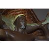 Image 7 : ART DECO LAMP W/SOUTH SEAS HALF NUDE MALE FIGURE W/FISH