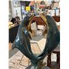 Image 5 : ENAMELED BRONZE SCULPTURE TITLED "KISSING DOLPHINS" BY ARTIST ROBERT WYLAND
