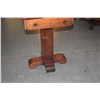 Image 5 : ANTIQUE MAHOGANY SIDE TABLE W/1 DRAWER