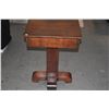 Image 7 : ANTIQUE MAHOGANY SIDE TABLE W/1 DRAWER