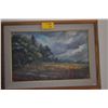 Image 2 : KOA FRAMED ORIGINAL OIL PAINTING; SIGNED GLORIA FOSS (35 1/2" X 25 1/2")