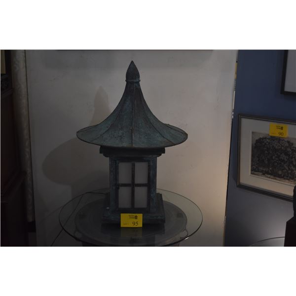 COPPER LANTERN (32" X 23")