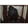 Image 3 : LARGE METAL BUDDHA HEAD ON STAND