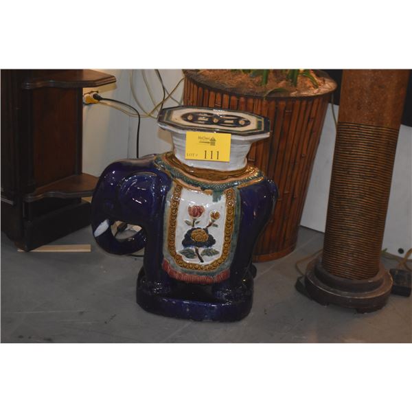 ELEPHANT GARDEN STOOL