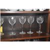 Image 2 : ROYAL DOULTON STEMMED WINE GLASSES & WHISKY TASTING GLASSES W/LIDS (21 PCS)