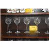 Image 3 : ROYAL DOULTON STEMMED WINE GLASSES & WHISKY TASTING GLASSES W/LIDS (21 PCS)